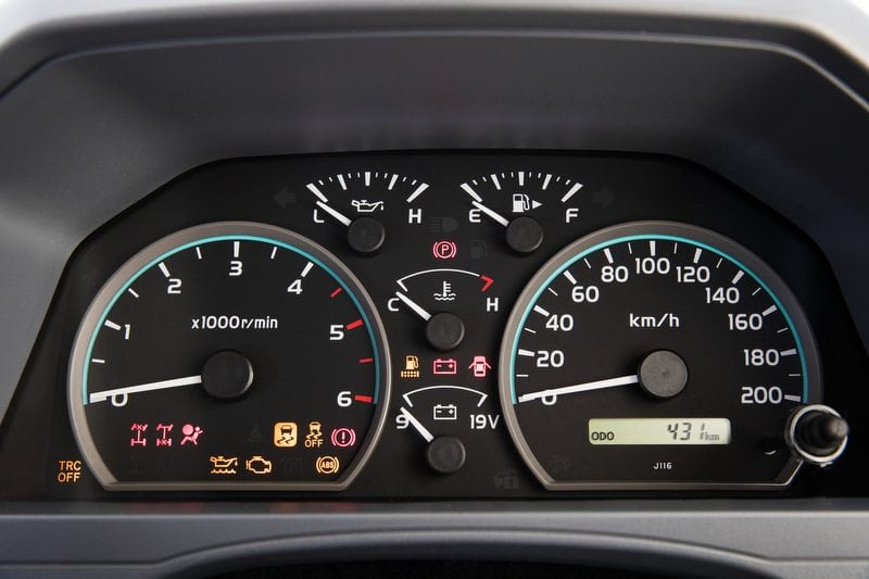 2016 Toyota LandCruiser 70 Series GXL interior