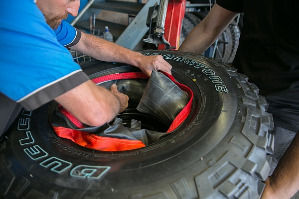 Secondair internal beadlocks will increase the capability of the 130 offroad, giving me more freedom in lowering tyre pressures.